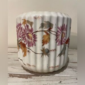 Vintage Rudolstadt Porcelain Biscuit Jar, No Lid